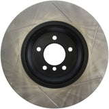 StopTech 07-13 BMW 335I Slotted Right Side Sport Brake Rotor Stoptech Brake Rotors - Slotted  AXOPROS