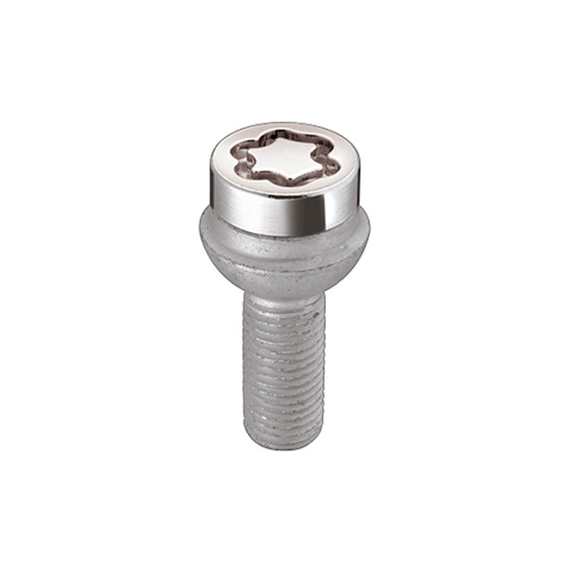 McGard Wheel Lock Bolt Set - 4pk. (Radius Seat) M14X1.5 / 17mm Hex / 45.0mm Shank Length - Chrome McGard Wheel Bolts  AXOPROS