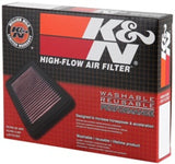 K&N 08 Ford Fiesta 1.25L-L4 Drop In Air Filter K&N Engineering Air Filters - Drop In  AXOPROS