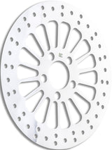 Bikers Choice Bikers Choice 00-17 Big Twin Low and Slow 11.5 Inch Rear Brake Rotor Polished Brake Rotors - Drilled aftermarket performance part