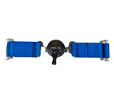NRG 4PT 2in. Seat Belt Harness / Cam Lock - Blue NRG Seat Belts & Harnesses  AXOPROS