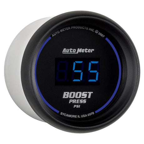 AutoMeter Autometer Cobalt Digital 52mm Digital 5-60 PSI Boost Gauge Gauges aftermarket performance part
