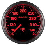 Autometer Elite 52mm 100-340 Deg F Oil Temp Peak & Warn w/ Electronic Control Gauge AutoMeter Gauges  AXOPROS