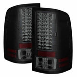 Spyder GMC Sierra 07-13 (Not 3500 Dually 4 Rear Wheels)LED Tail Lights Blk Smke ALT-YD-GS07-LED-BSM SPYDER Tail Lights  AXOPROS