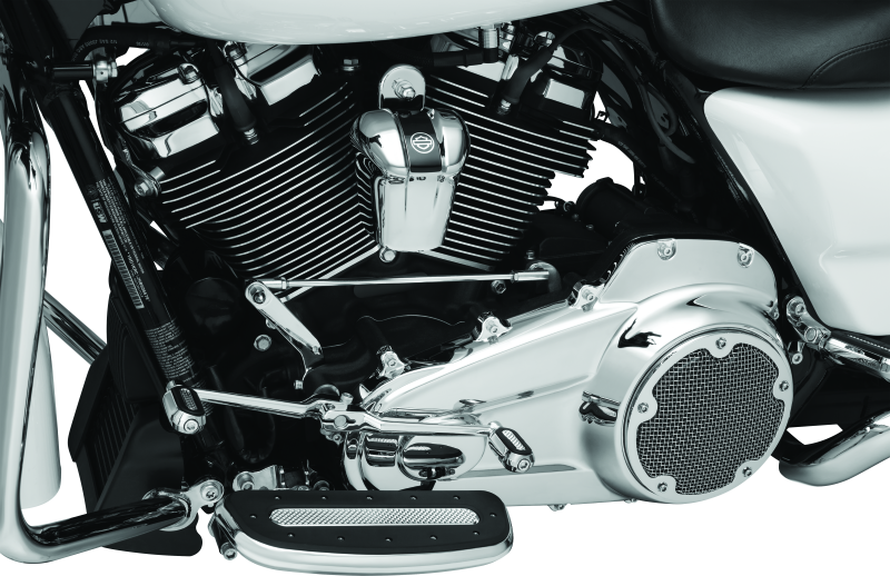 Kuryakyn Precision Transmission Top Cover 17-Up Touring Models Chrome Kuryakyn Exterior Trim  AXOPROS