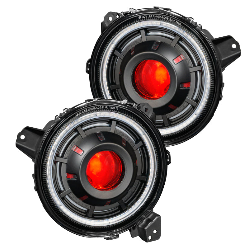 Oracle Oculus Bi-LED Projector Headlights for Jeep JL/Gladiator JT - w/ Simple Cntrl SEE WARRANTY ORACLE Lighting Headlights  AXOPROS