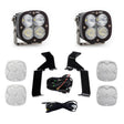 Baja Designs 21-25 Ford Raptor (Base/37/R) XL 80 A-Pillar Kit Baja Designs Light Mounts  AXOPROS