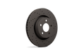 Hawk Talon 2010 Audi A3 Base Drilled and Slotted Front Brake Rotor Set Hawk Performance Brake Rotors - Slot & Drilled  AXOPROS