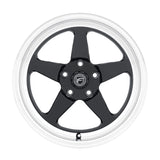 Forgestar D5 Drag 18x5.0 / 5x115 BP / ET-37 / 1.5in BS Gloss Black Wheel Forgestar Wheels - Cast  AXOPROS