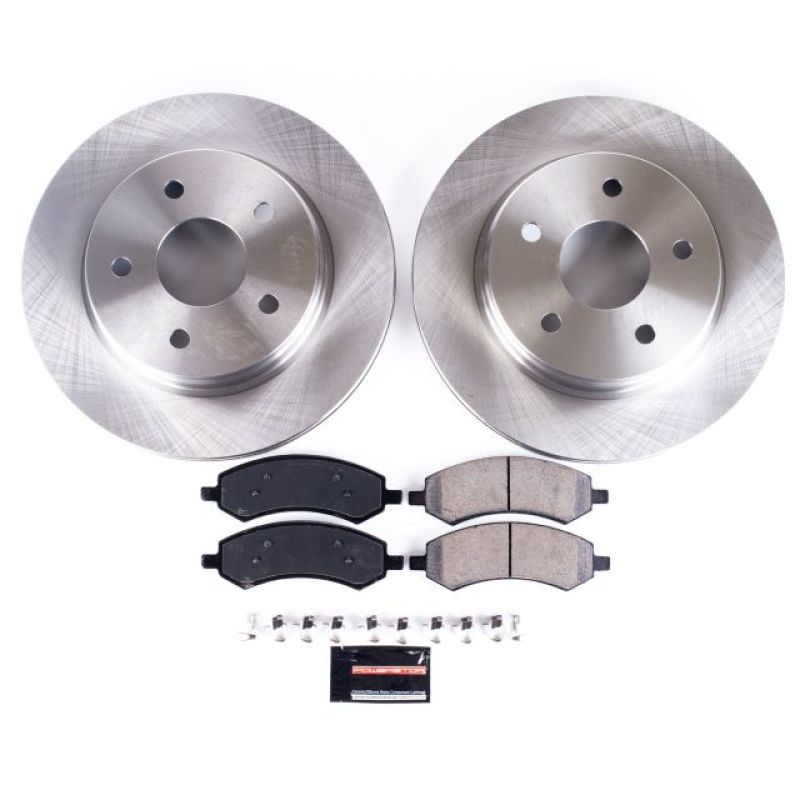 Power Stop 07-09 Chrysler Aspen Front Autospecialty Brake Kit PowerStop Brake Kits - OE  AXOPROS
