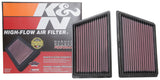 K&N 19 Porsche 911 3.0L H6 F/I Drop In Replacement Air Filter K&N Engineering Air Filters - Drop In  AXOPROS