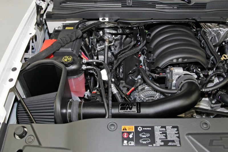 K&N 71 Series Performance Intake Kit - Chevrolet/GMC 14-15 Silverado/Sierra / 2015 Suburban/Yukon K&N Engineering Cold Air Intakes  AXOPROS
