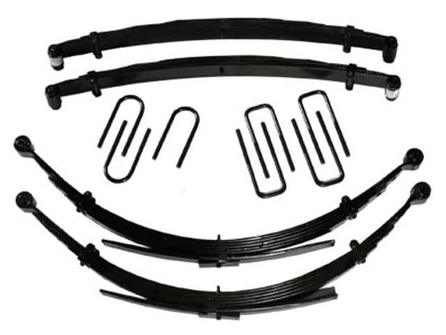 Skyjacker 4" CUMMINS DIESEL SYS W/4"R Skyjacker Leaf Springs & Accessories  AXOPROS