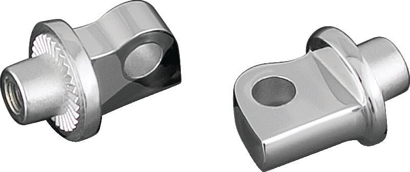 Kuryakyn Splined Male Mount Adapter Chrome Kuryakyn Footpegs  AXOPROS