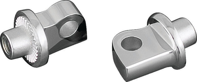 Kuryakyn Splined Male Mount Adapter Chrome Kuryakyn Footpegs  AXOPROS