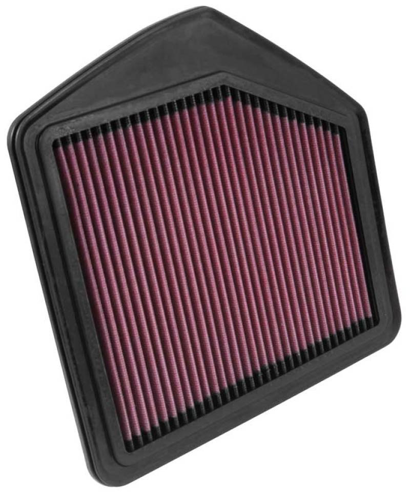 K&N Replacement Panel Air Filter for 2015 Hyundai Genesis Sedan 5.0L V8 (Right) K&N Engineering Air Filters - Drop In  AXOPROS