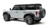 Bushwacker 2021+ Ford Bronco 4-Door Pocket Style Flares 4pc - Black Bushwacker Fender Flares  AXOPROS
