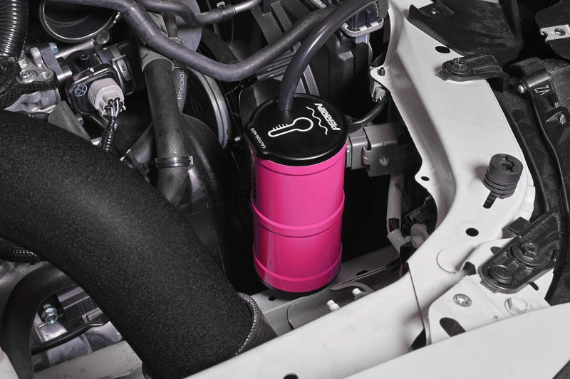 PERRIN 02-25 Subaru WRX / 04-21 STI / 13-25 BRZ/GR86/FRS/86 Coolant Overflow Tank - Hyper Pink Perrin Performance Coolant Reservoirs  AXOPROS