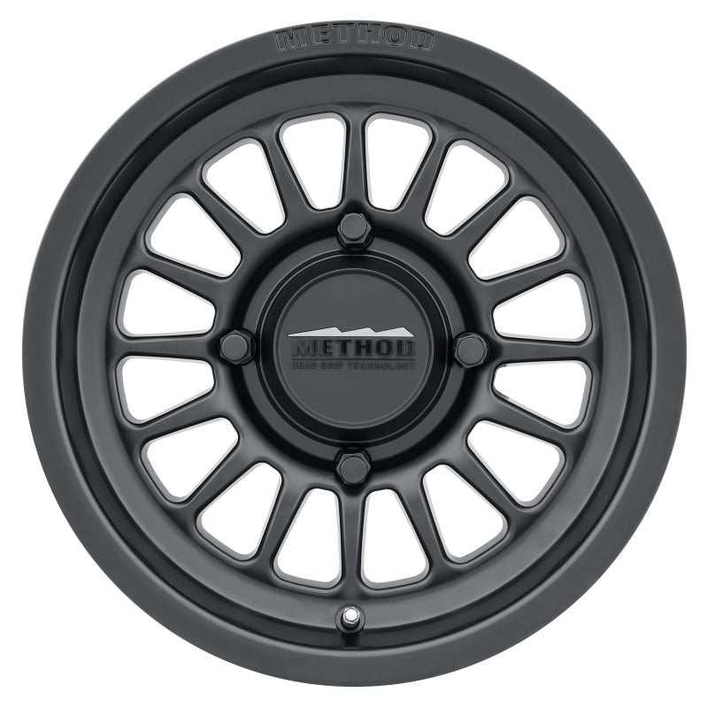 Method MR411 Bead Grip 14x7 / 4+3/13mm Offset / 4x156 / 132mm CB Matte Black Wheel Method Wheels Wheels - Cast  AXOPROS