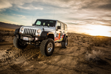 Fox 2007+ Jeep JK 2.0 Factory Series ATS Steering Stabilizer 22.15in Ext L - Orange Heritage Logo FOX Steering Stabilizer  AXOPROS