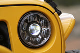 KC HiLiTES 07-18 Jeep JK (Not for Rubicon/Sahara) 7in. Gravity LED Pro DOT Headlight (Pair Pack Sys) KC HiLiTES Headlights  AXOPROS