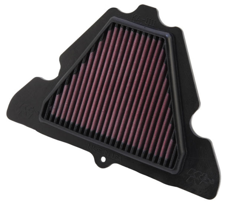 K&N 11-13 Kawasaki Z1000 1000/ ZX1000 Ninja / 11-12 Z1000 SX / 12 Versys 1000 Replacement Air Filter K&N Engineering Air Filters - Direct Fit  AXOPROS