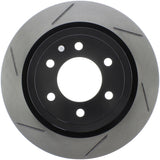 StopTech 2018 Ford F-150 Sport Slotted Rear Right Brake Rotor Stoptech Brake Rotors - Slotted  AXOPROS