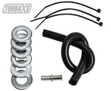 Turbo XS 15-21 Subaru WRX Recirculating Bypass Valve Type XS - Black Turbo XS Blow Off Valves  AXOPROS