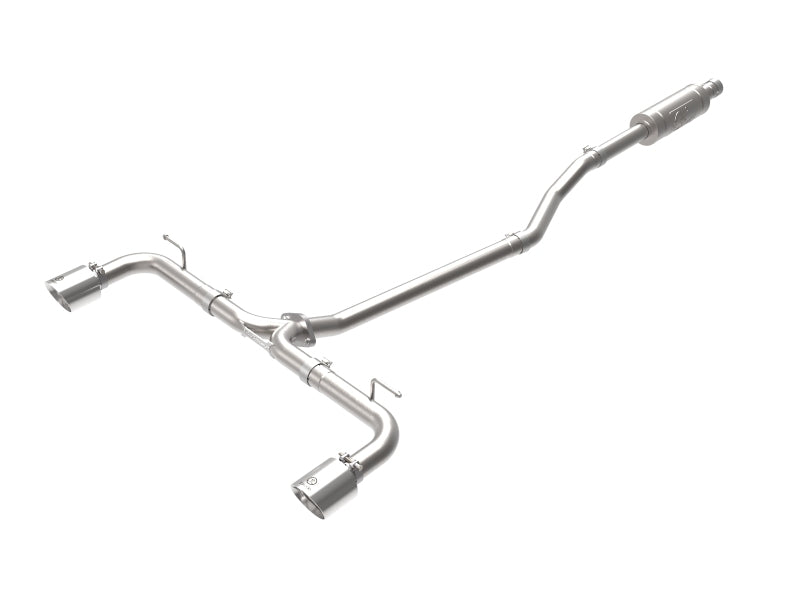 aFe Takeda 2-1/2in 304 SS Cat-Back Exhaust w/ Polished Tips 14-18 Mazda 3 L4 2.0L/2.5L aFe Catback  AXOPROS