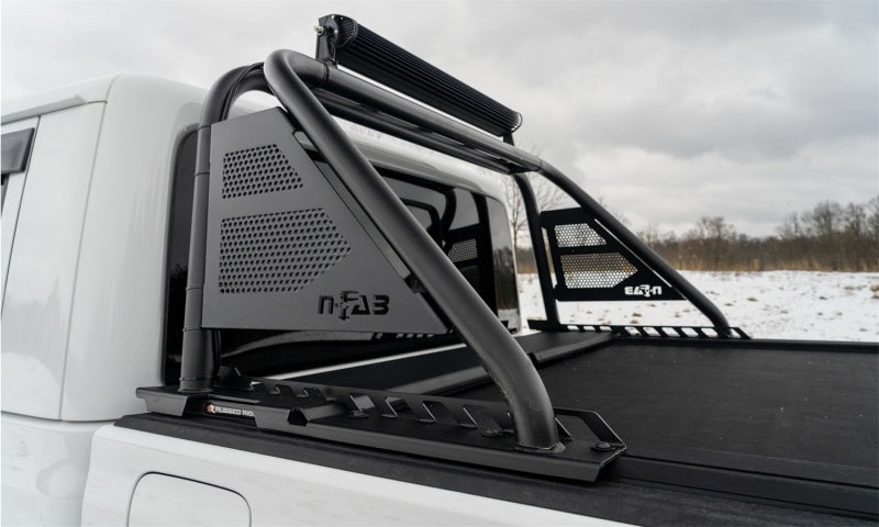 N-Fab ARC Sports Bar 20-22 Jeep Gladiator - Textured Black(Roll-N-Lock Cover Fitment Only) N-Fab Bed Bars  AXOPROS