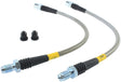 StopTech 87-91 BMW M3 / 89-4/91 325/328 Series (E30/E36) Front Stainless Steel Brake Line Kit Stoptech Brake Line Kits  AXOPROS