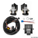 Wilwood Electronic Parking Brake Rear Retrofit Kit - 0.810in Rotor Black Wilwood Brake Calipers - Perf  AXOPROS