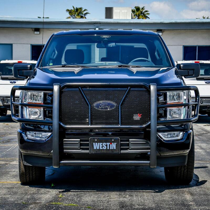 Westin 21-22 Ford F-150 HDX Modular Grille Guard - Black Westin Grille Guards  AXOPROS