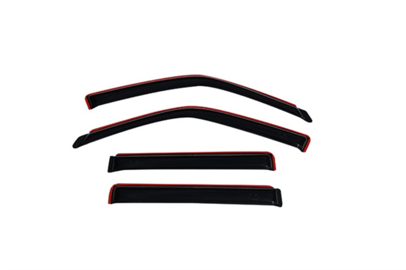 AVS 98-18 Lincoln Navigator Ventvisor In-Channel Front & Rear Window Deflectors 4pc - Smoke AVS Wind Deflectors  AXOPROS