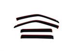 AVS 98-18 Lincoln Navigator Ventvisor In-Channel Front & Rear Window Deflectors 4pc - Smoke AVS Wind Deflectors  AXOPROS
