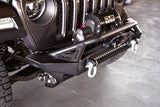 DV8 Offroad 07-23 Jeep Wrangler JK/JL & Gladiator JT FS-1 Series Stubby Front Bumper DV8 Offroad Bumpers - Steel  AXOPROS