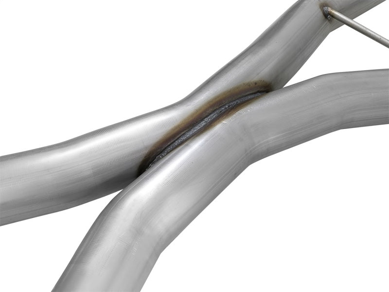 aFe MACHForce XP Cat-Back Exhaust Stainless No Tips 12-15 Jeep Grand Cherokee SRT/SRT-8 V8 Hemi 6.4L aFe Catback  AXOPROS