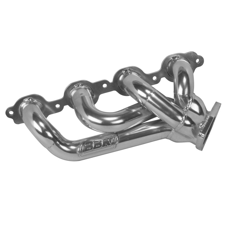 BBK 14-18 GM Truck 5.3/6.2 1 3/4in Shorty Tuned Length Headers - Polished Silver Ceramic BBK Headers & Manifolds  AXOPROS