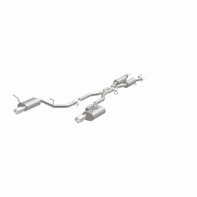 MagnaFlow 11-12 Dodge Durango V8 5.7L Dual Split Rear Exit Stainless Cat Back Performance Exhaust Magnaflow Catback  AXOPROS