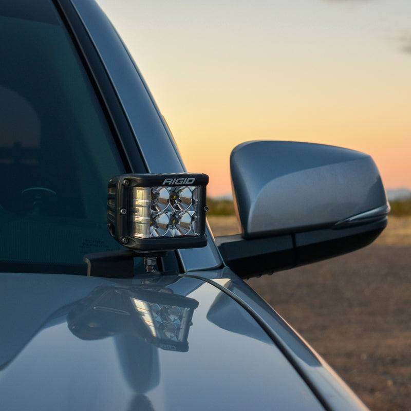Rigid Industries 16-20 Toyota Tacoma A-Pillar Light Kit w/D-SS Flood Rigid Industries Light Bars & Cubes  AXOPROS