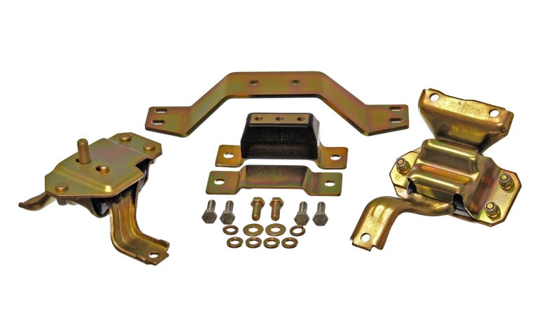 Energy Suspension 99-04 Ford Mustang 4.6L V8 Black Motor & Transmission Mount Set Energy Suspension Bushing Kits  AXOPROS