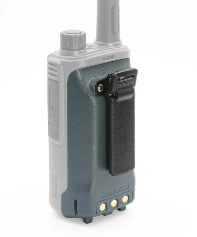 Rugged Radios GMR2 and GMR2 PLUS Handheld Long-Lasting XL Battery with USB Charging Port Grey Rugged Radios Batteries  AXOPROS