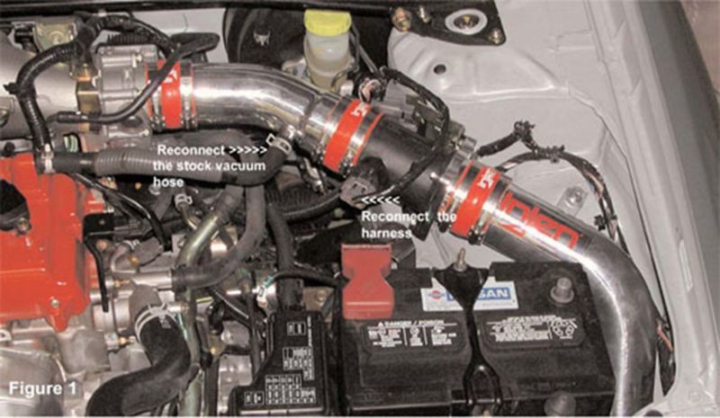 Injen 02-06 Nissan Sentra SER Spec V 2.5L (CARB 02-04 Only) Black Cold Air Intake **SPECIAL ORDER** Injen Cold Air Intakes  AXOPROS