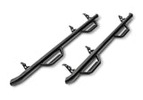N-Fab Nerf Step 2018 Jeep Wrangler JL SUV 4 Door- Tex. Black - W2W - 3in N-Fab Side Steps  AXOPROS