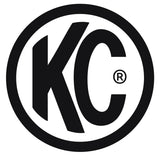 KC HiLiTES Daylighter 6in. Halogen Light 100w Spot Beam (Pair Pack System) - Black SS KC HiLiTES Light Bars & Cubes  AXOPROS
