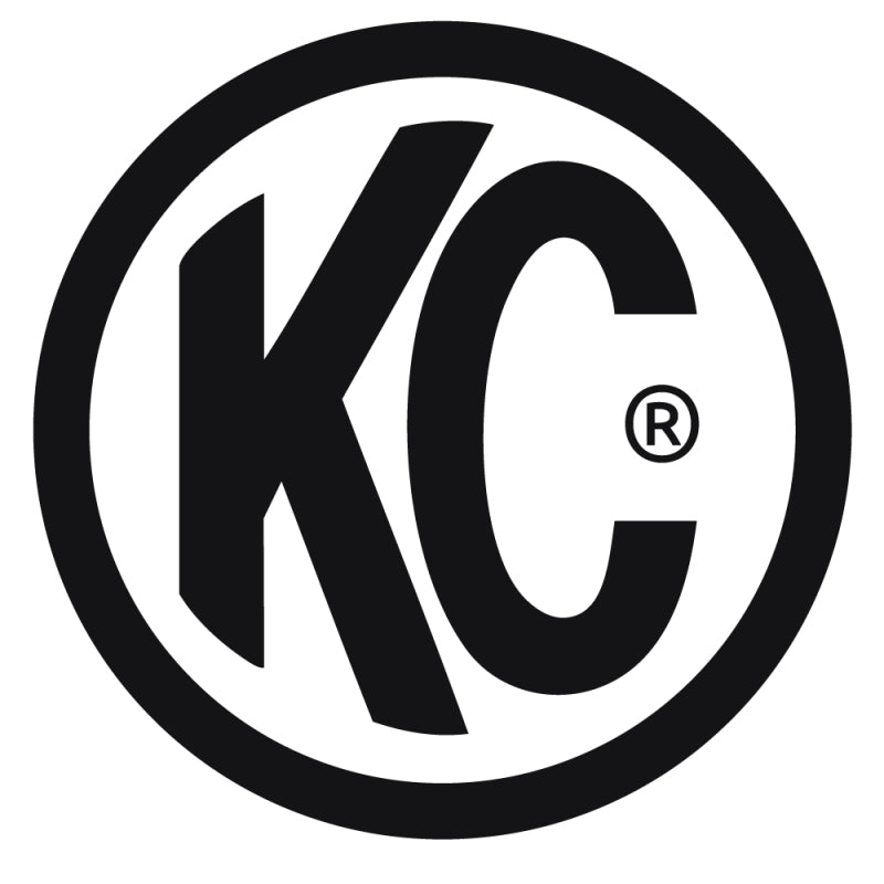 KC HiLiTES Daylighter Gravity G6 LED 20w SAE/ECE Driving Beam (Pair Pack System) - Black SS KC HiLiTES Light Bars & Cubes  AXOPROS