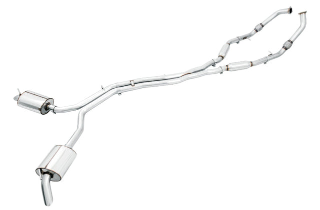 AWE Tuning Audi B9 SQ5 Resonated Touring Edition Cat-Back Exhaust - No Tips (Turn Downs) AWE Tuning Catback  AXOPROS