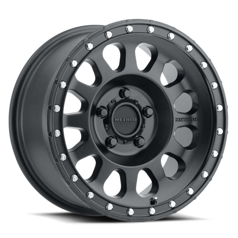 Method MR315 20x9 / 6x5.5 BP / 0mm Offset / 106.25mm CB Matte Black Wheel Method Wheels Wheels - Cast  AXOPROS
