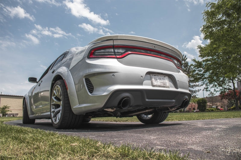Corsa 15-23 Charger SRT/Hellcat/Redeye 2.75in Valved Catback Dual Rear Exit w/ Single 4.5inPol Tips CORSA Performance Catback  AXOPROS