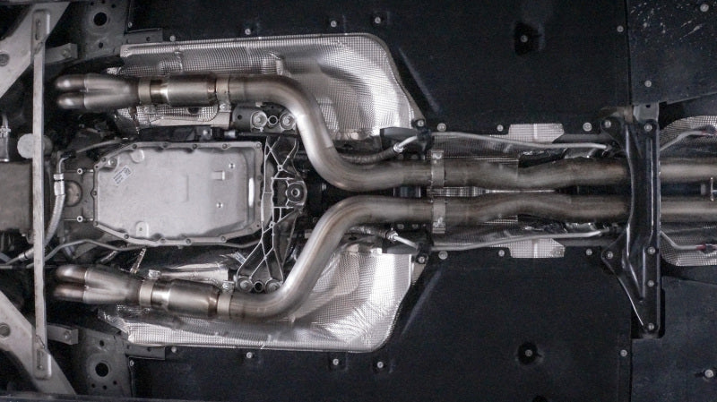 Stainless Works 2016-18 Cadillac CTS-V Sedan Headers 2in Primaries 3in Catted Leads Into X-Pipe Stainless Works Headers & Manifolds  AXOPROS